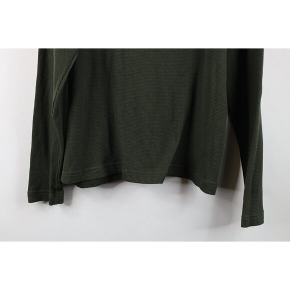 Under Armour Mens Medium Faded Thermal Waffle Knit Long Sleeve Henley T-Shirt - Picture 12 of 12